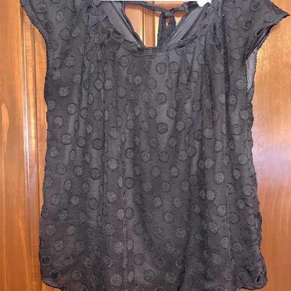 Women’s LC Lauren Conrad flowing scoop-neck shirt - Picture 2 of 3